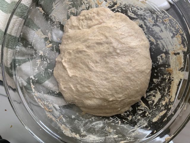 Mixed dough